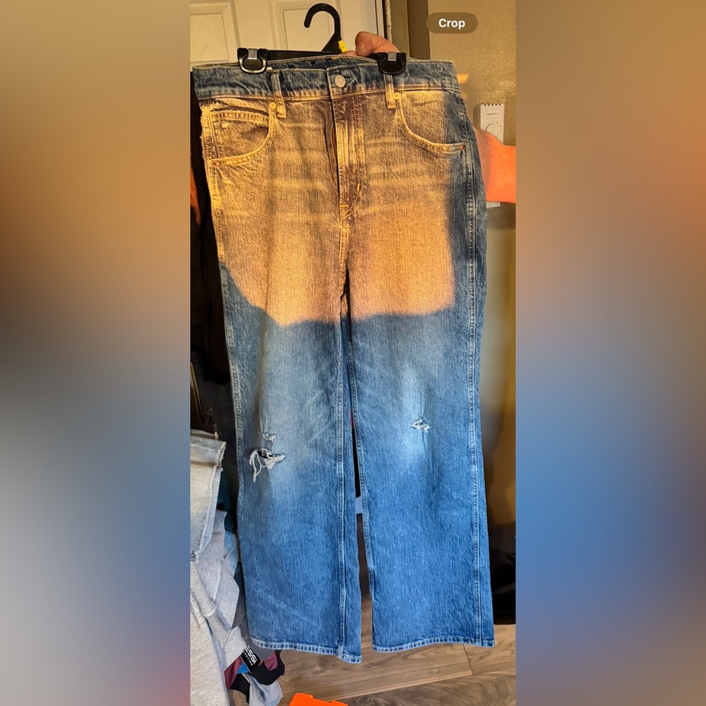 GAP Vintage Flare High Rise Wide Leg Jeans - Picture 4 of 5
